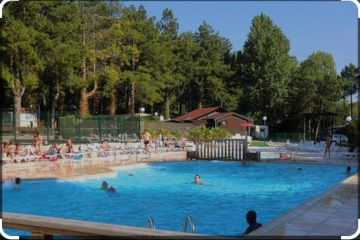Camping La Dune Blanche Camiers Extérieur photo