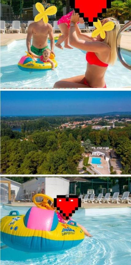 Camping La Dune Blanche Camiers Extérieur photo